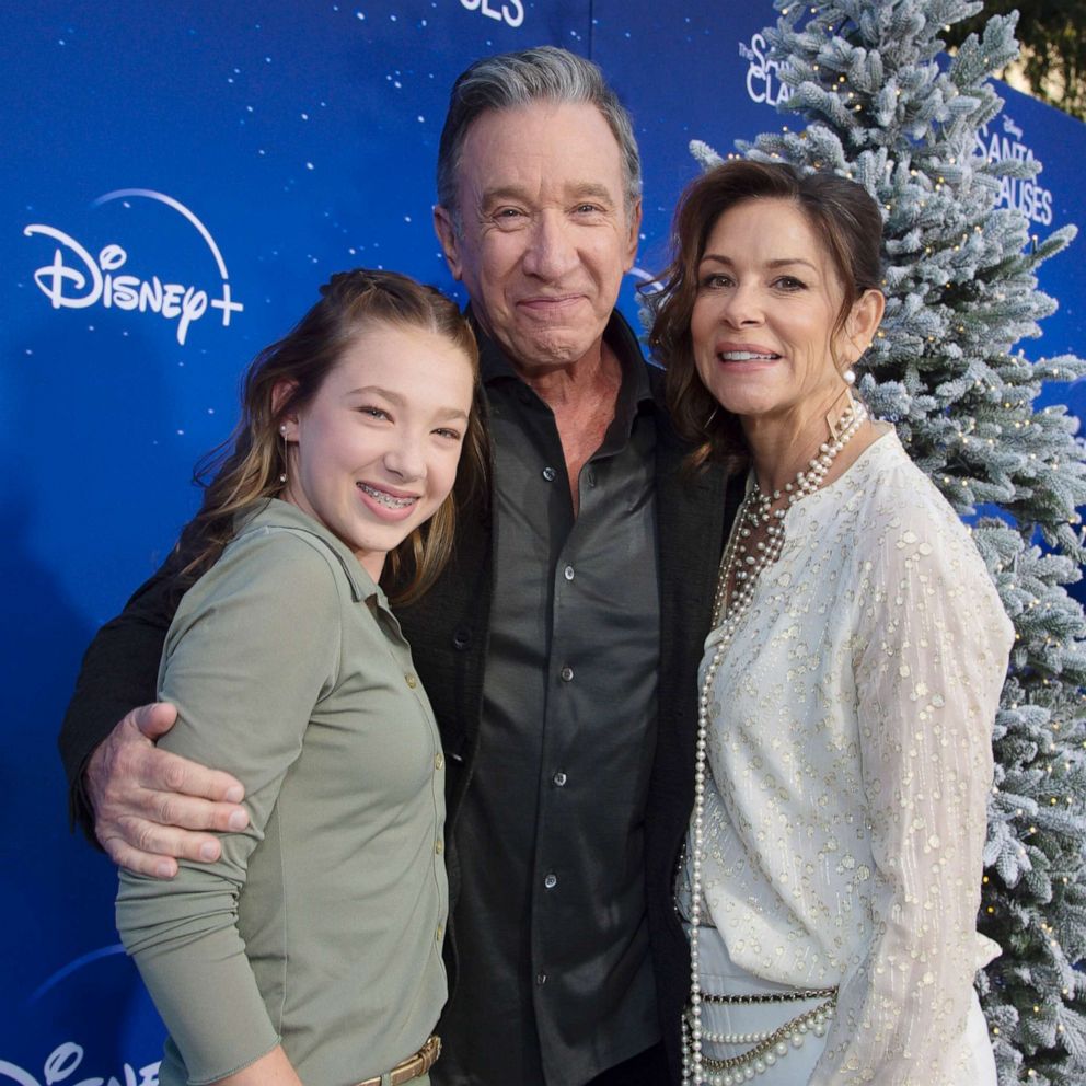 Tim Allen steps out with wife Jane Hajduk, daughter Elizabeth at 'The