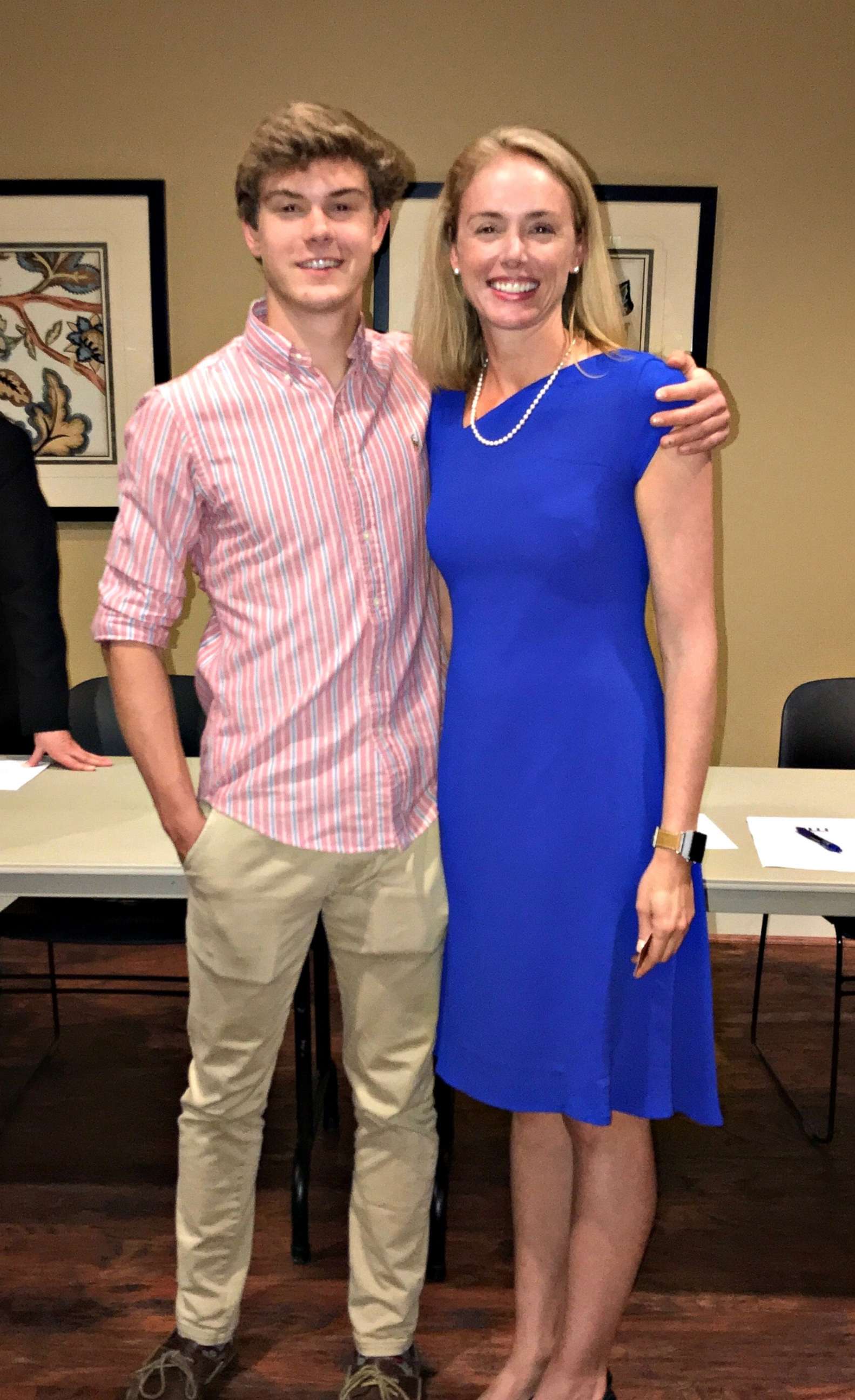 PHOTO: Alli Summerford poses with her 17-year-old son, Gram.