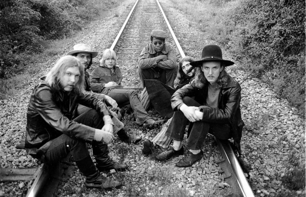PHOTO: Rock group The Allman Brothers
