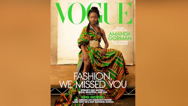 Amanda Gorman stars on the cover of Vogue magazine's May 2021 issue ...