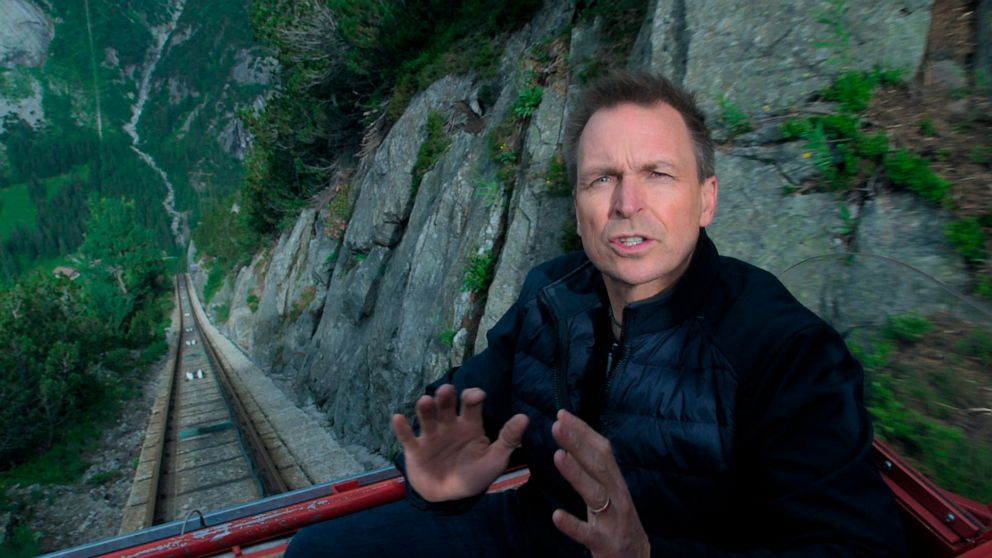 PHOTO: This image released by CBS shows host Phil Keoghan in a scene from last season's competition series "The Amazing Race."
