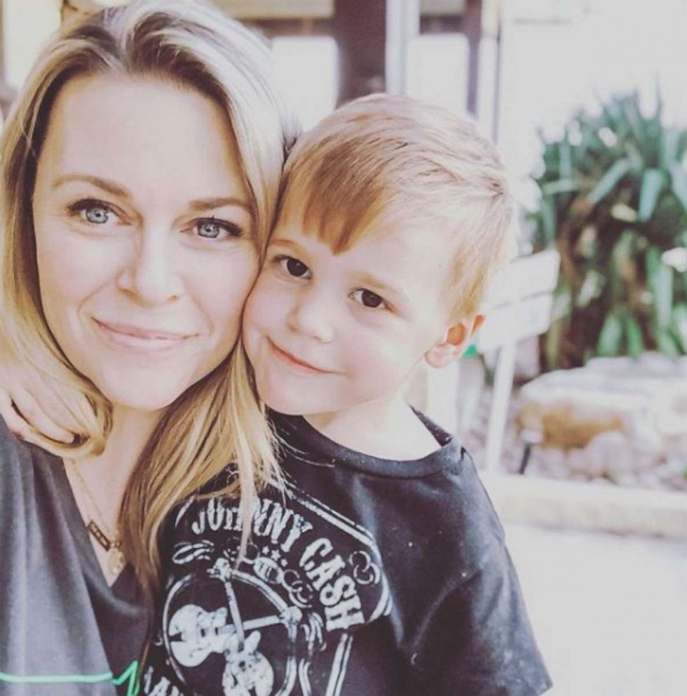 PHOTO: In this photo posted to her Instagram account, Amber Smith is shown with her son River.