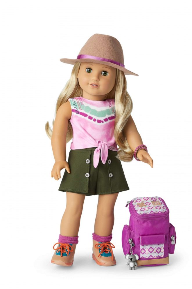 PHOTO: American Girl's 2021 Girl of the Year doll is Kira Bailey. The new doll debuted Dec. 31, 2020 on "Good Morning America."