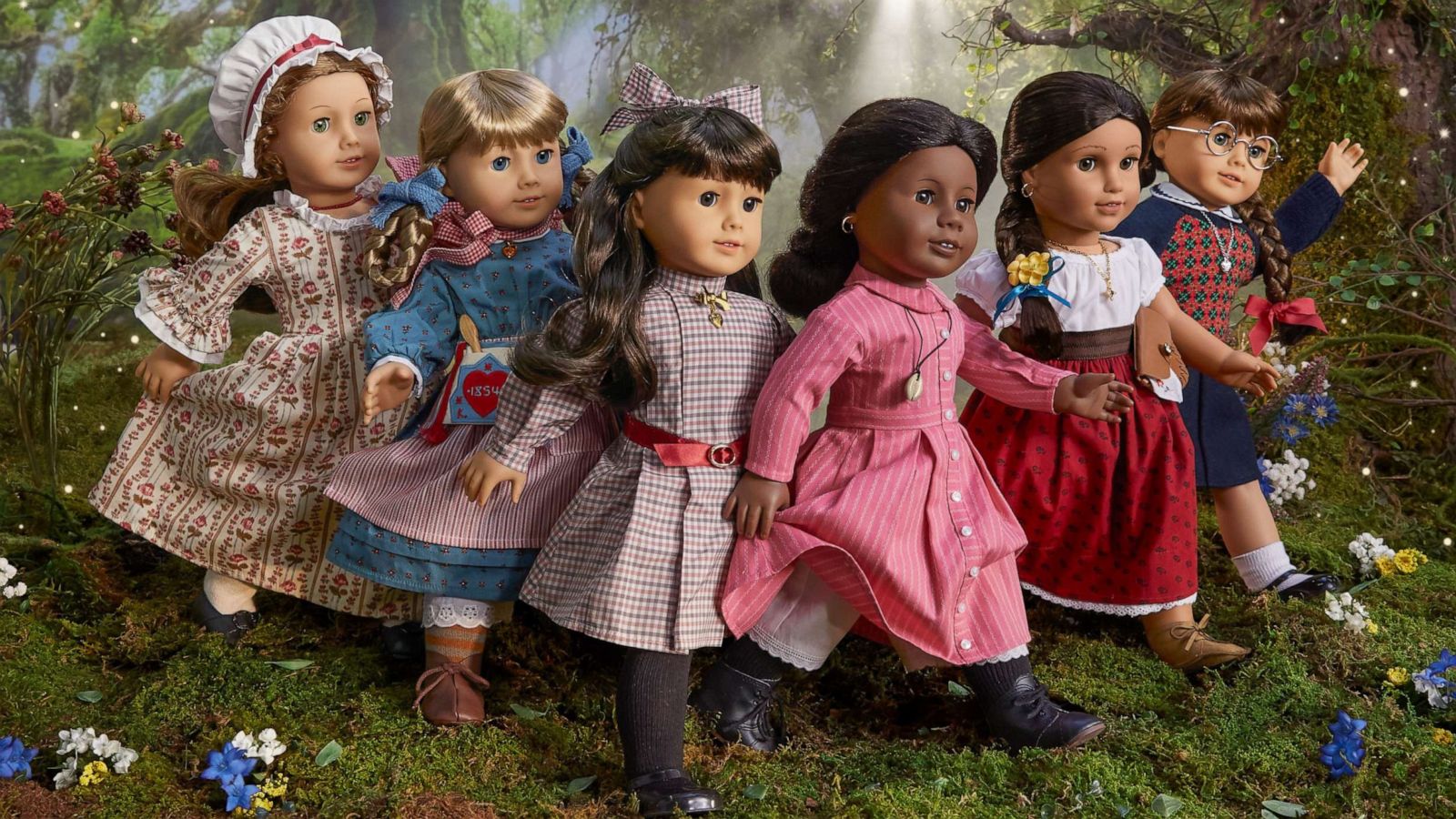 PHOTO: American Girl is celebrating its 35th birthday by reintroducing its six original characters in a special anniversary collection.