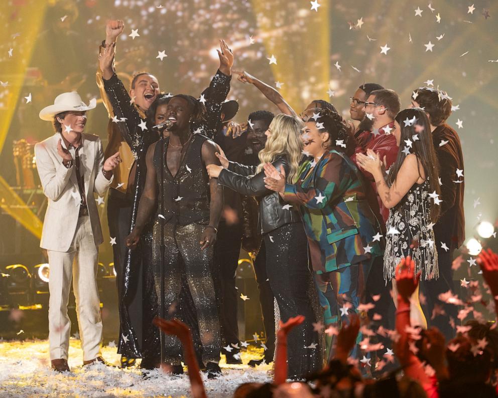 PHOTO: "American Idol" finalists John Foster, Jamal Roberts and Breanna Nix.