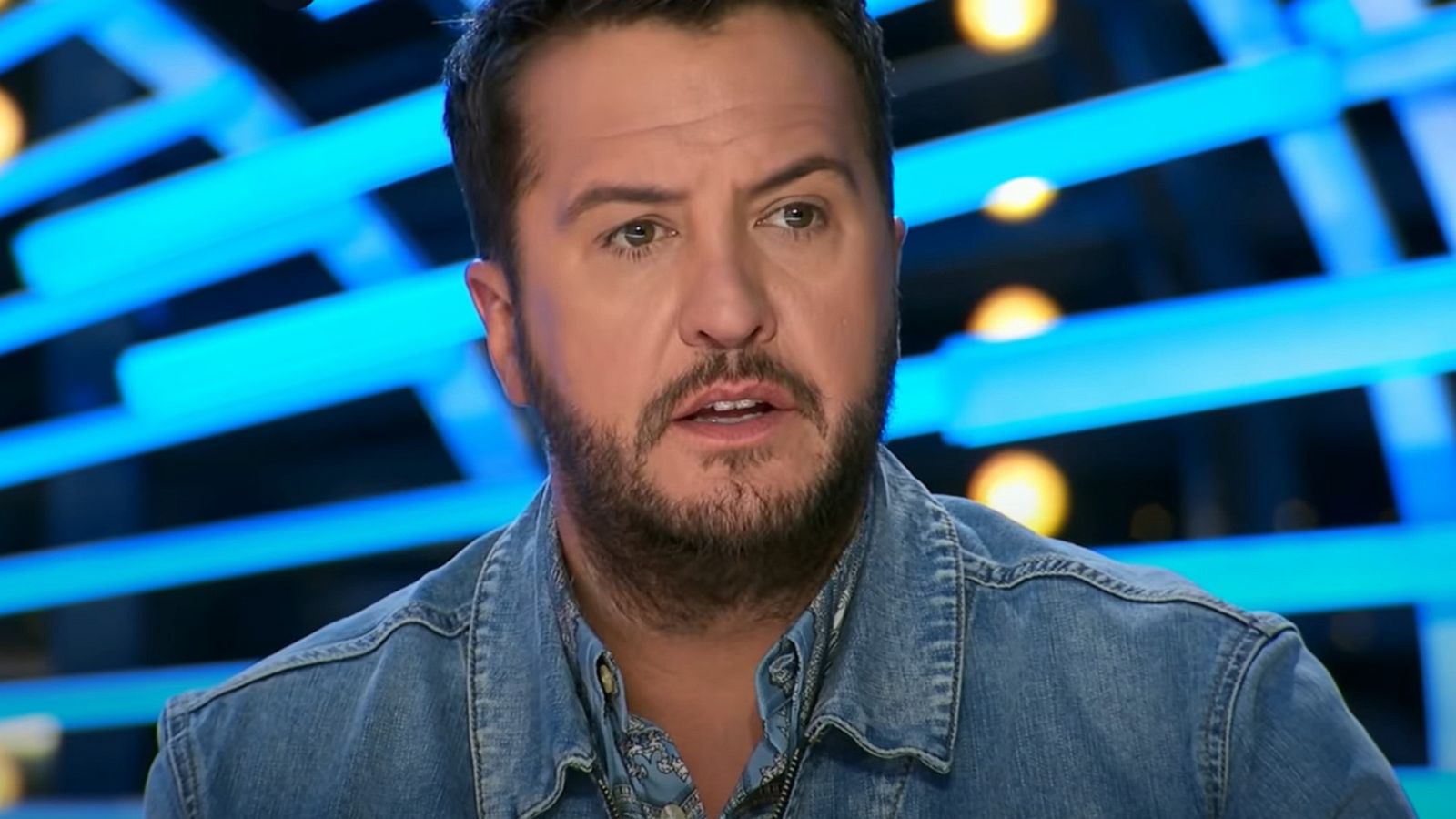 PHOTO: Luke Bryan during an episode of "American Idol," that aired on March 21, 2022.