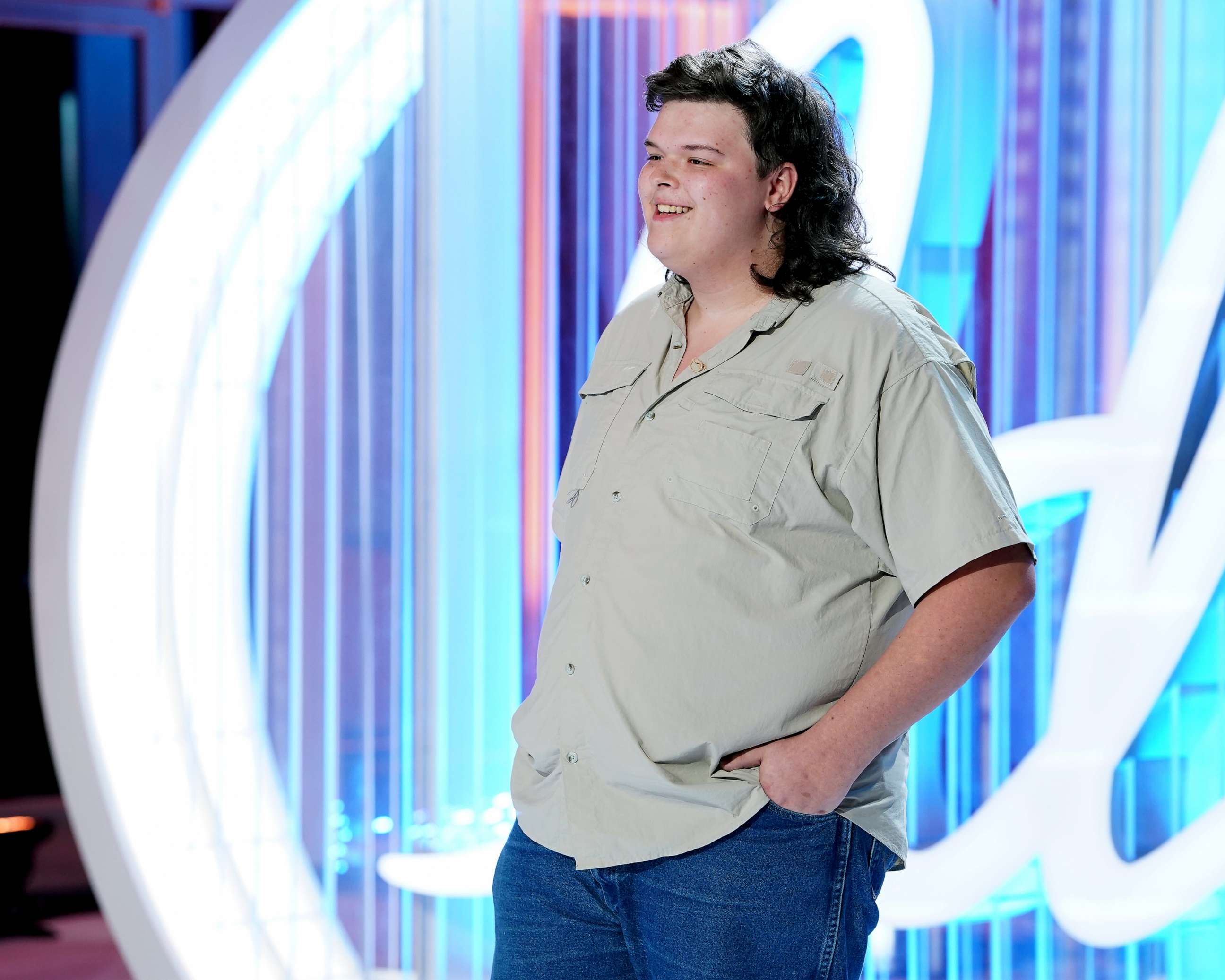 PHOTO: Trey Louis auditions for "American Idol."