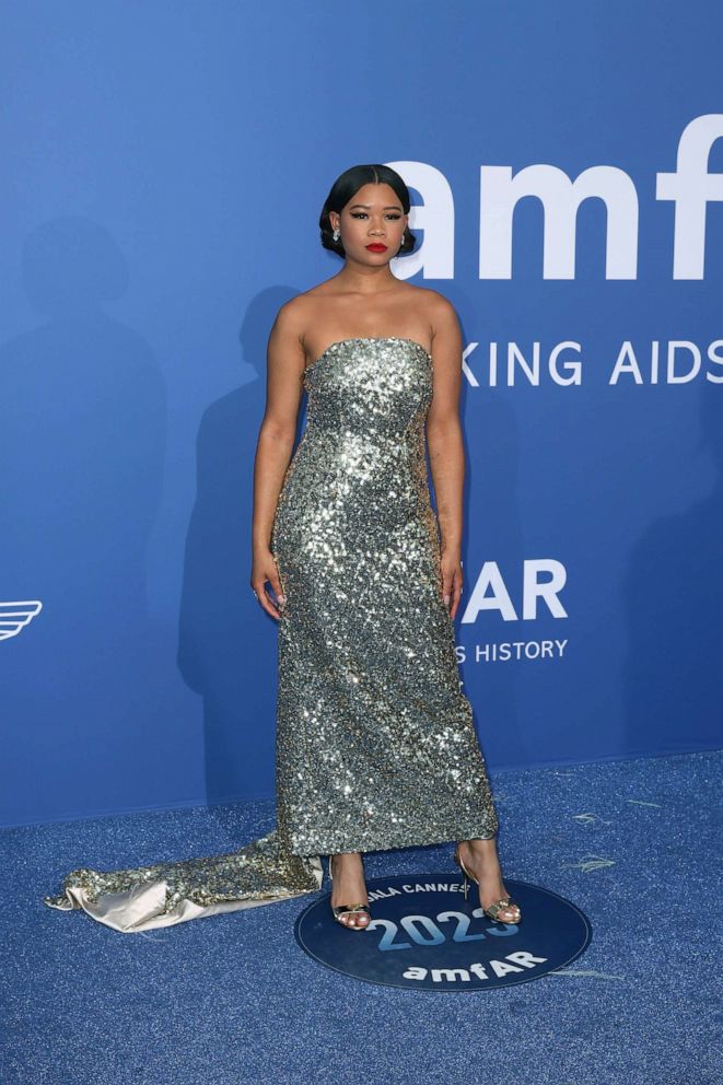 PHOTO: Storm Reid attends the amfAR Cannes Gala 2023 where guests sipped Clase Azul Tequila at Hotel du Cap-Eden-Roc, May 25, 2023, in Cap d'Antibes, France.