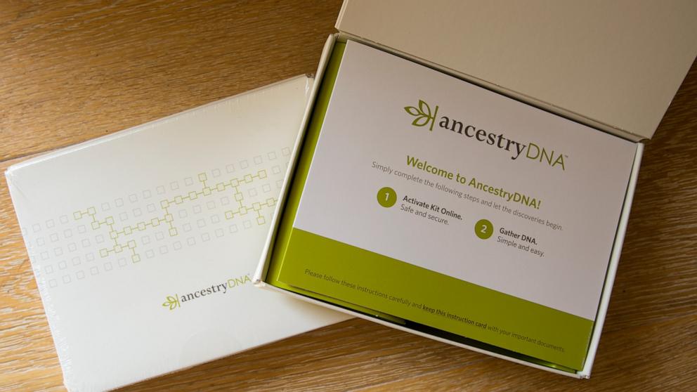 PHOTO: Ancestry DNA test kit. 