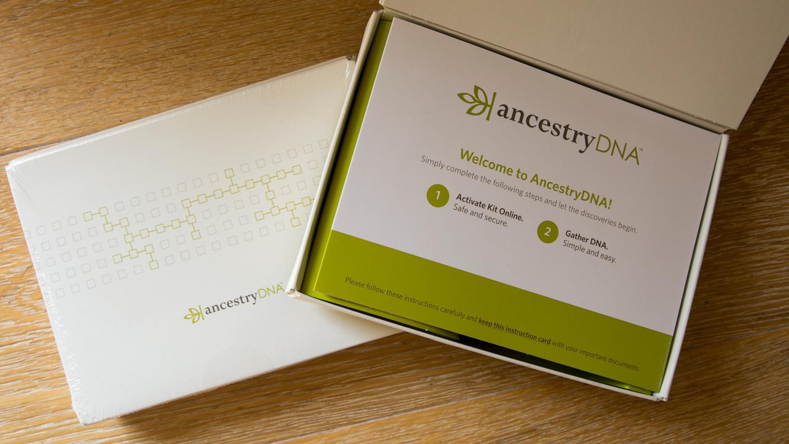 PHOTO: Ancestry DNA test kit.