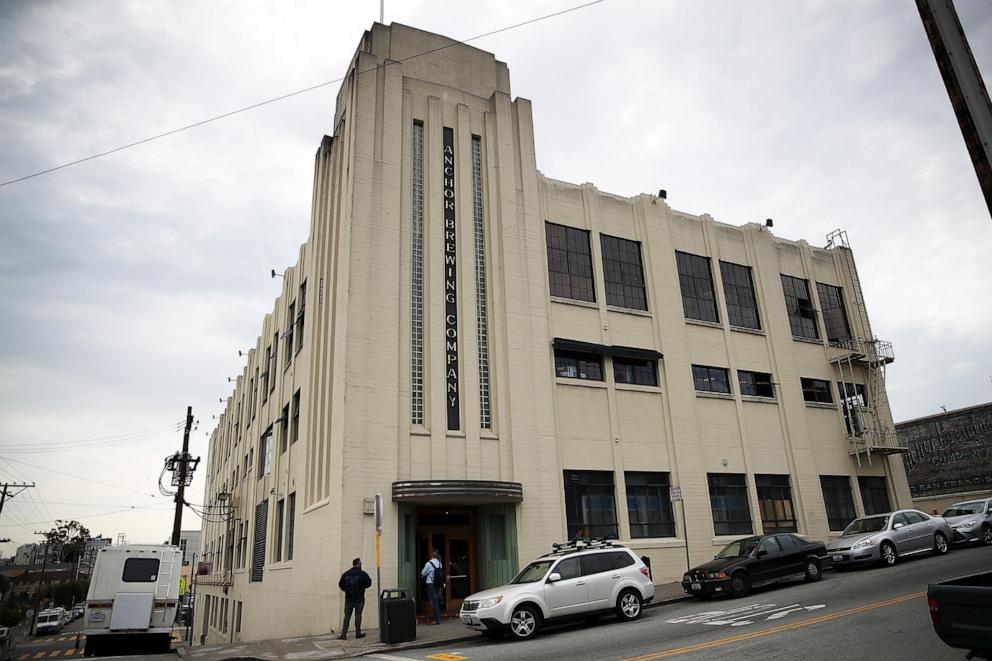 PHOTO: In this Aug. 3, 2017, file photo, the Anchor Brewing Company is shown in San Francisco, Calif.