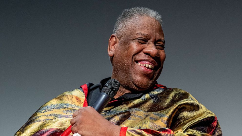PHOTO: Andre Leon Talley attends "The Gospel According To Andre" premiere and Q&A at BMCC Tribeca PAC on April 25, 2018, in New York City.