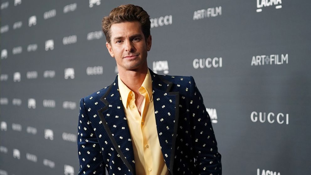 PHOTO: Andrew Garfield attends the Lacma Art+Film Gala in Los Angeles, Nov. 5, 2022.