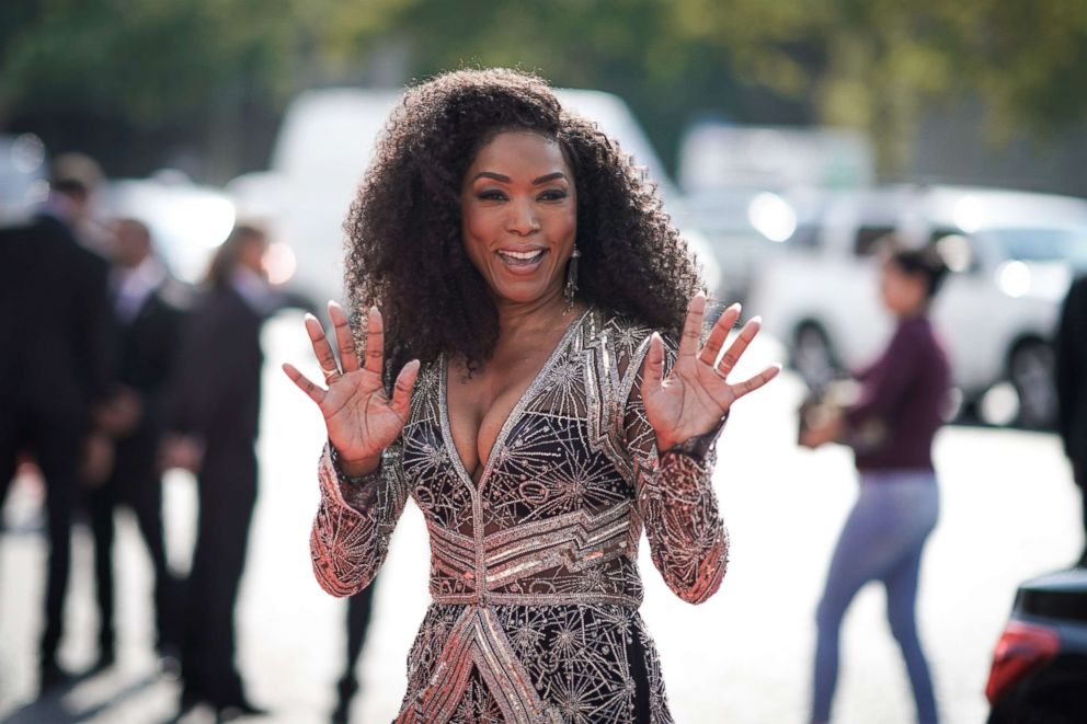 PHOTO: Actress Angela Bassett attends the Global Premiere of 'Mission: Impossible - Fallout' at Palais de Chaillot, July 12, 2018, in Paris.