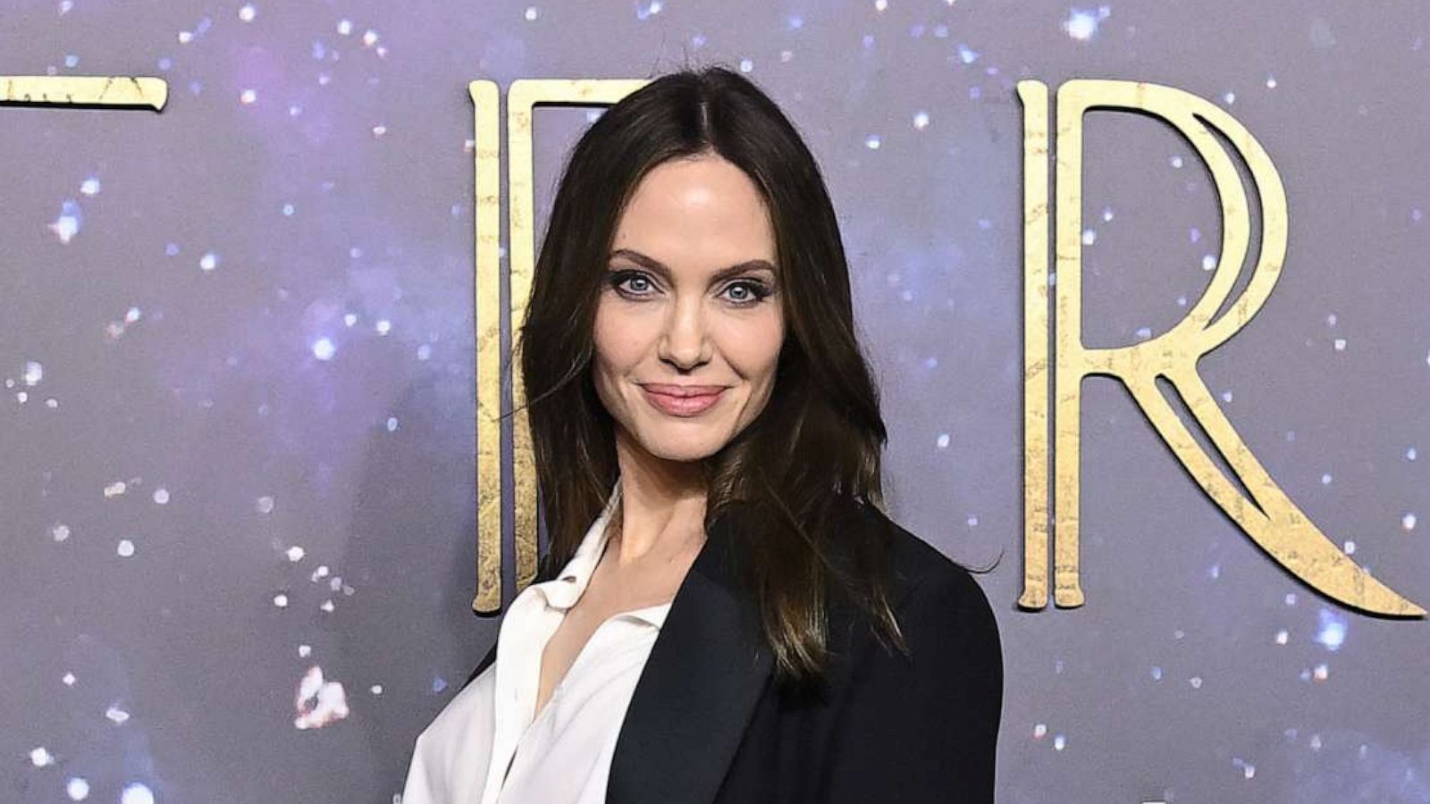 PHOTO: Angelina Jolie attends the "The Eternals" UK Premiere, Oct. 27, 2021, in London.