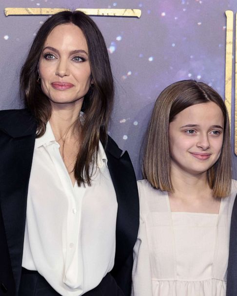 Angelina Jolie Takes Daughter Vivienne to Meet Dear Evan Hansen Cast
