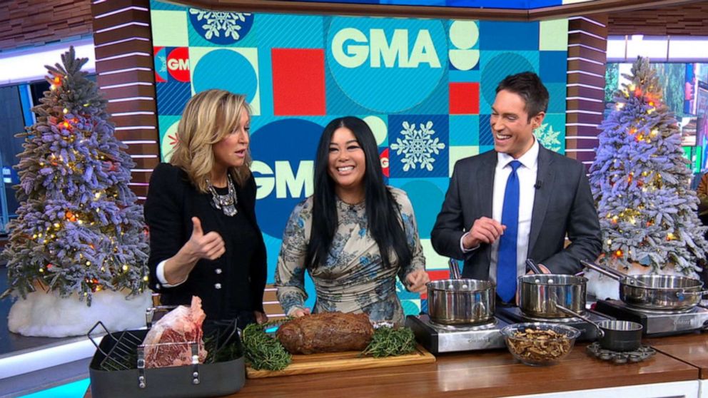 PHOTO: Chef Angie Mar, the owner and executive chef at New York City's The Beatrice Inn, shared a classic holiday dish with "Good Morning America," Dec. 23, 2019.