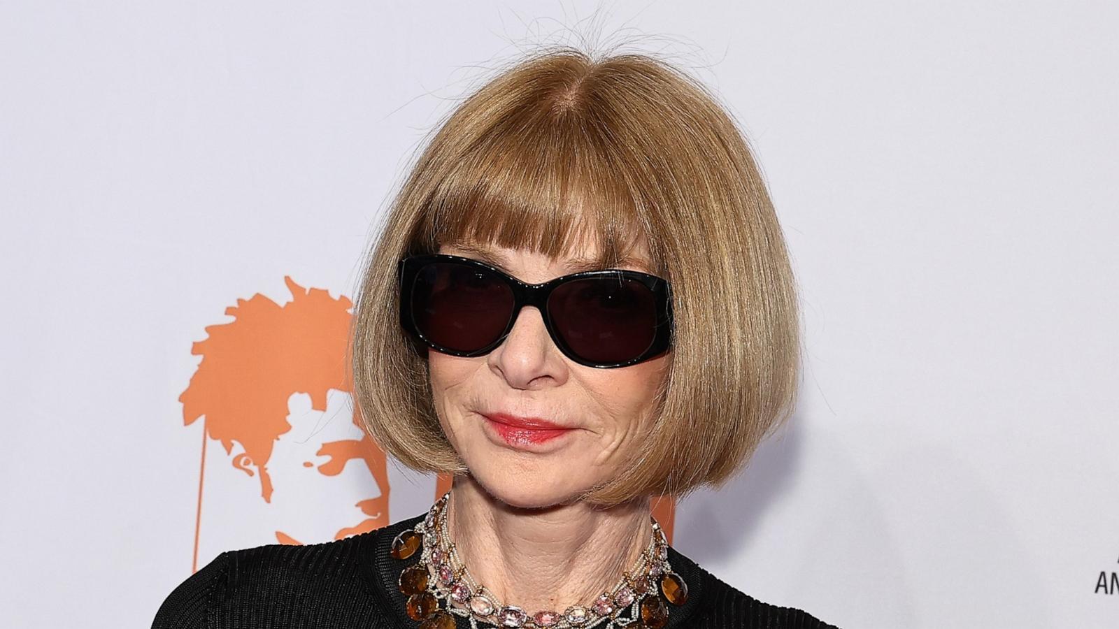 PHOTO: Anna Wintour attends the 2023 Ali Forney Center A Place At The Table Gala at Cipriani Wall Street, May 12, 2023, in New York.