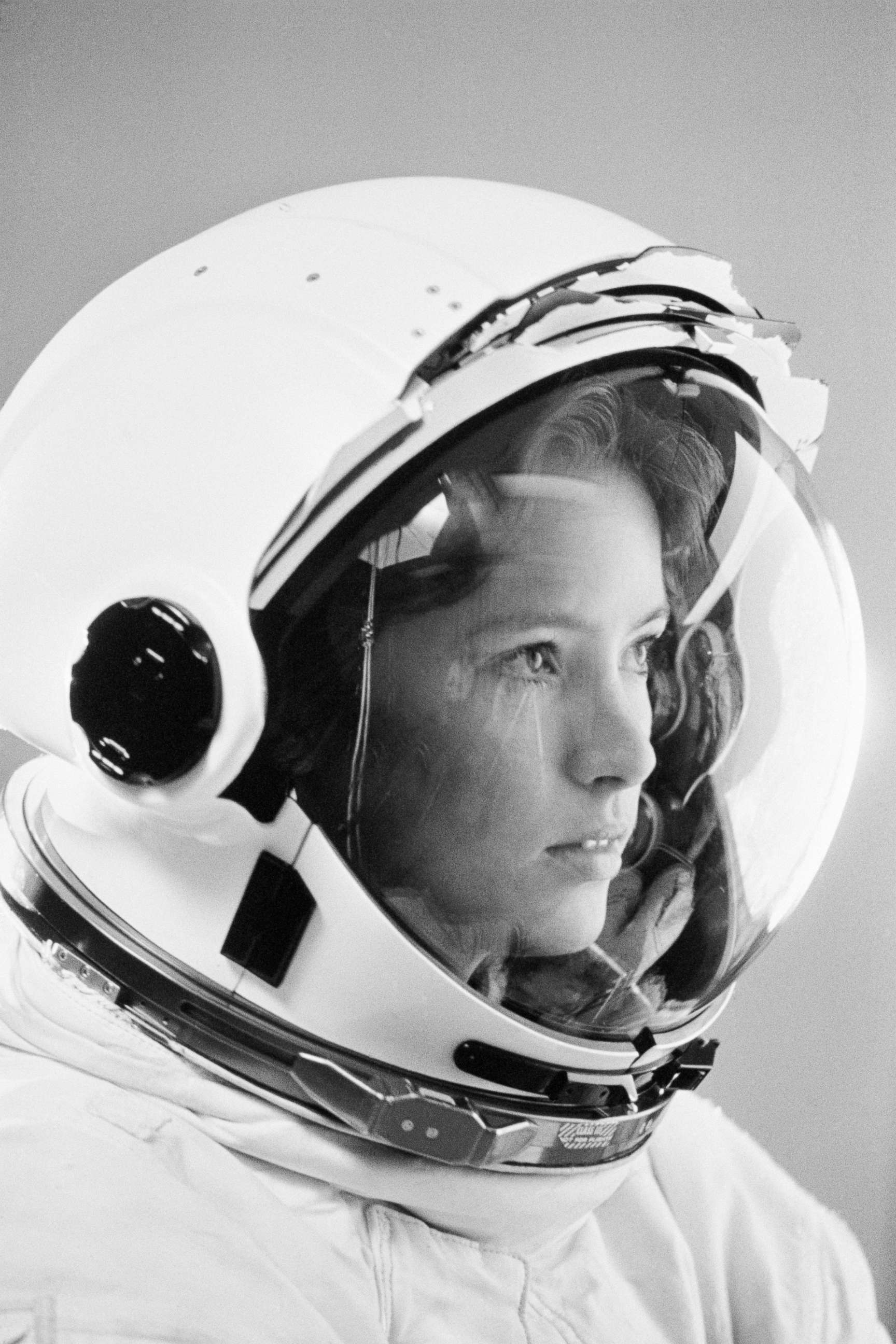 PHOTO: NASA Astronaut Anna Lee Fisher is pictured while training at the Lyndon B. Johnson Space Center, in Houston for a space shuttle launch in 1984.