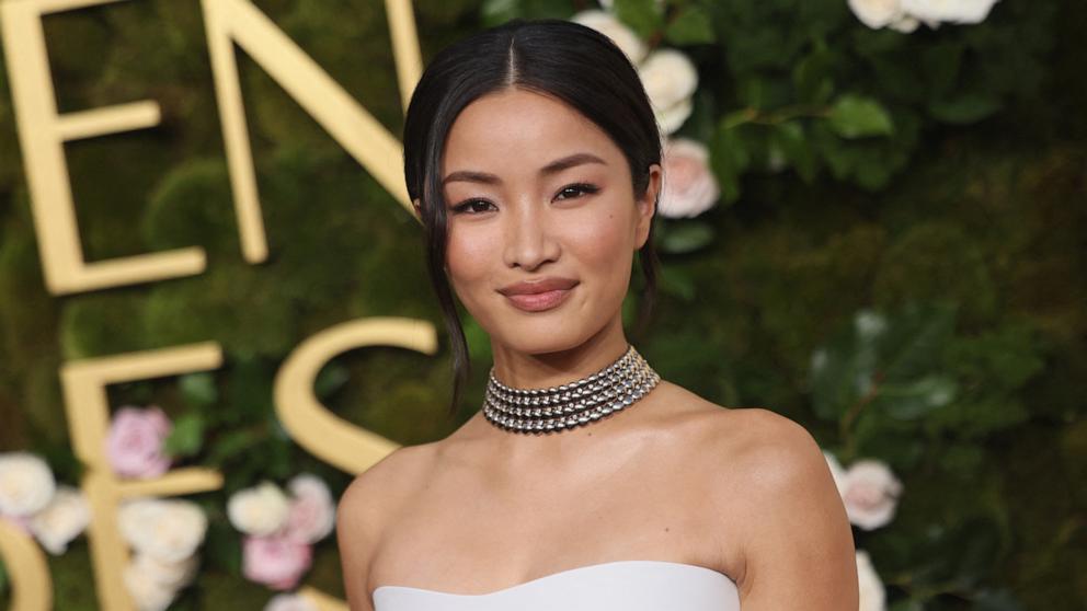 PHOTO: Anna Sawai arrives for the 82nd annual Golden Globe Awards, Jan. 5, 2025, in Beverly Hills, Calif.