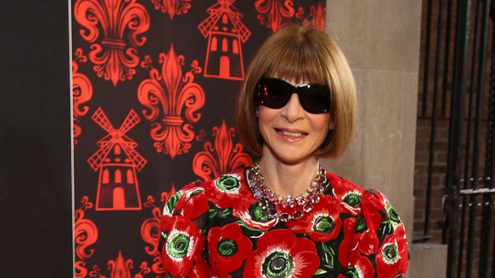 PHOTO: Anna Wintour attends the Broadway Opening Night performance of "Moulin Rouge! The Musical" at the Al Hirschfeld Theatre on July 25,2019, in New York.