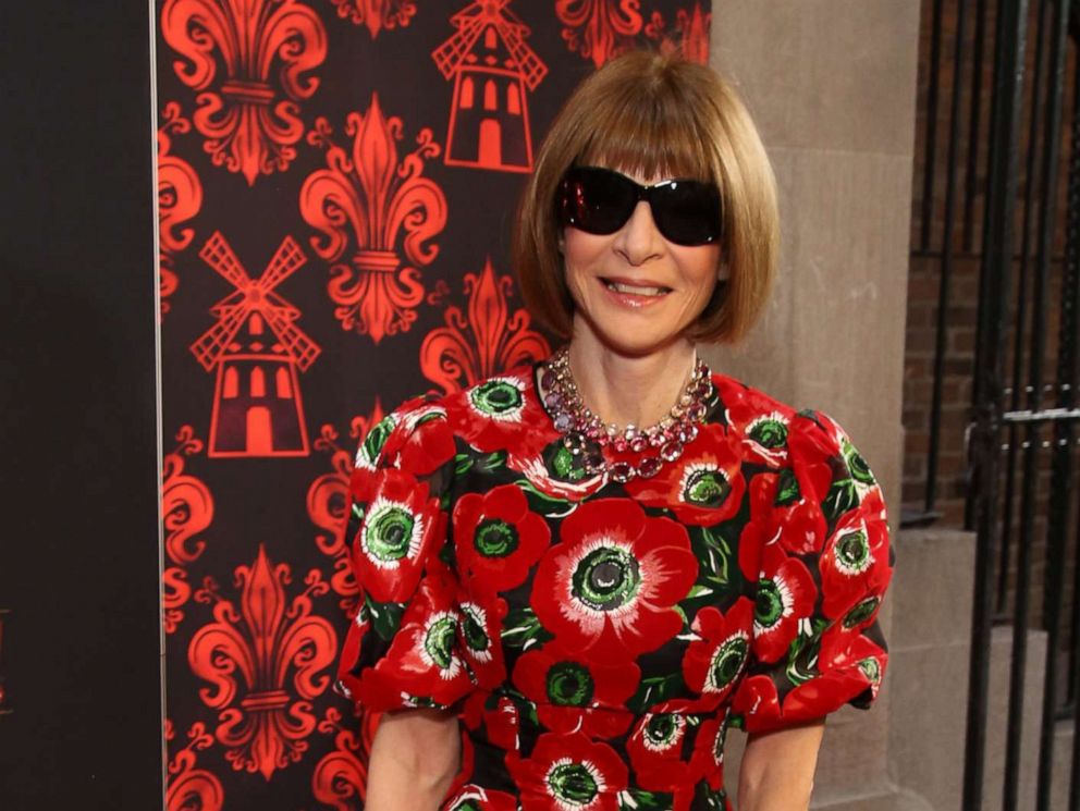 PHOTO: Anna Wintour attends the Broadway Opening Night performance of Moulin Rouge! The Musical at the Al Hirschfeld Theatre on July 25,2019, in New York.
