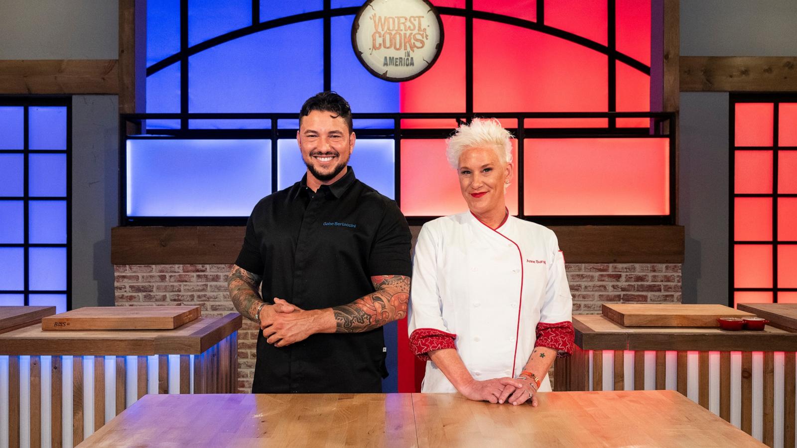 PHOTO: Food Network will air the final episode of "Worst Cooks in America" with chef Anne Burrell on July 28, 2025.