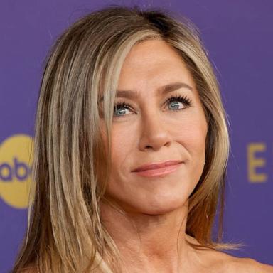 PHOTO: Jennifer Aniston attends the 76th Primetime Emmy Awards, Septr 15, 2024 in Los Angeles. "I'm Glad My Mom Died," 2022by Jennette McCurdy.