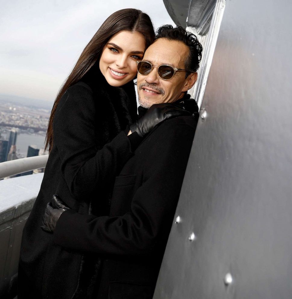 Marc Anthony and wife Nadia Ferreira welcome 1st baby - Good Morning ...