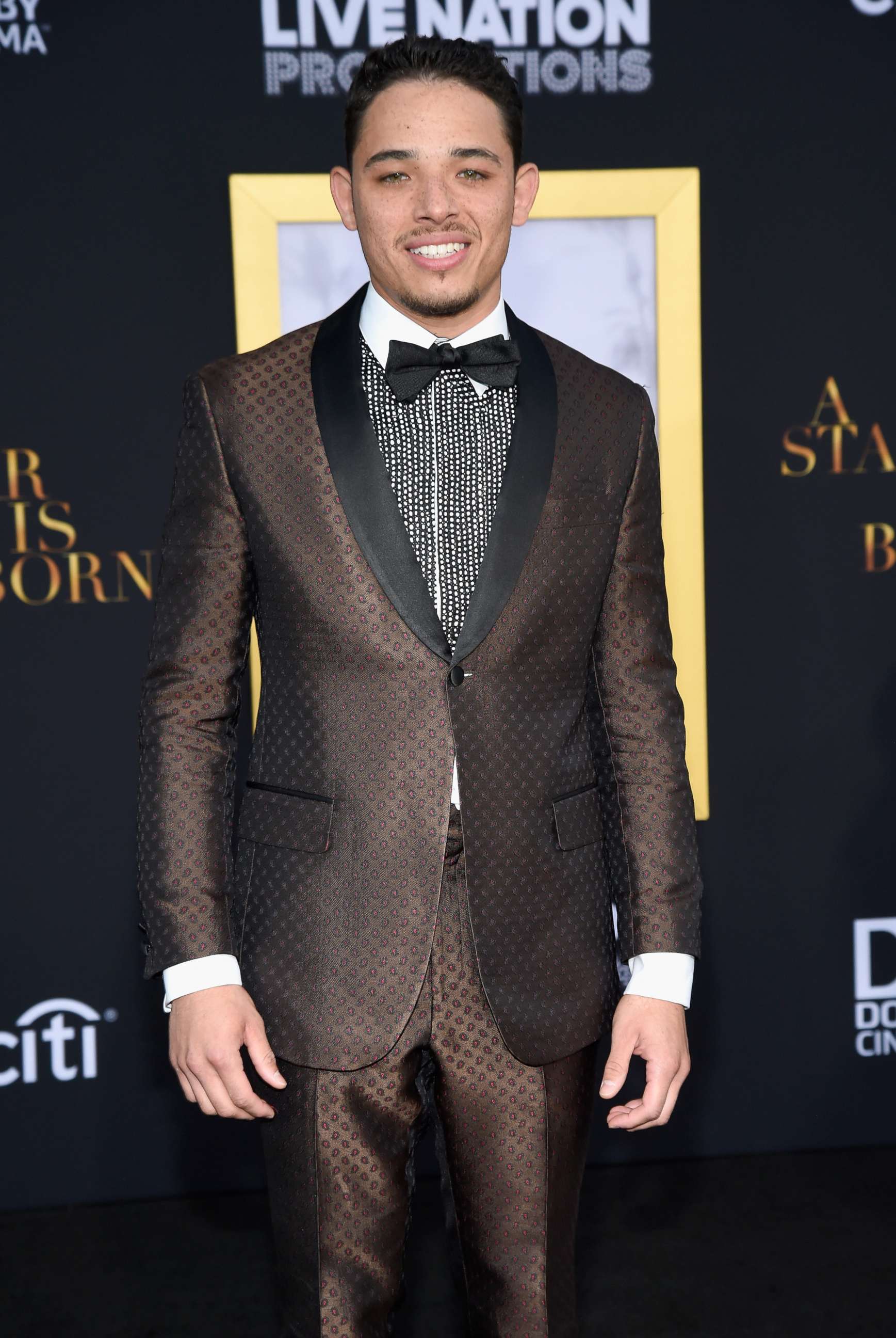 PHOTO: Anthony Ramos attends the premiere of Warner Bros. Pictures' "A Star Is Born" at The Shrine Auditorium, Sept. 24, 2018, in Los Angeles.