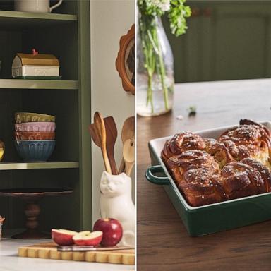 PHOTO: Anthropologie is partnering with beloved chef, cookbook author, and television personality, Molly Yeh, on an exclusive 25-piece home collection