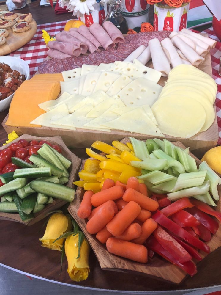 PHOTO: A kid-friendly antipasto platter is a great treat for kids on New Year's Eve.