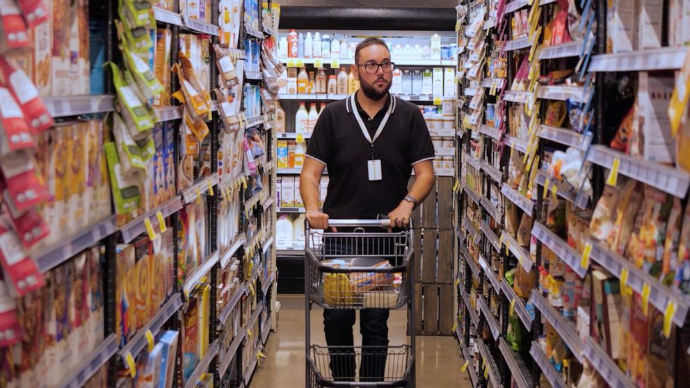 PHOTO: Antonio Martinez, of Chicago, says he has grown his career and lost weight with Instacart.