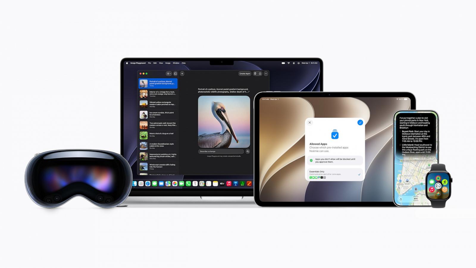 PHOTO: At WWDC26, Apple unveiled the next generation of Apple Intelligence, Siri AI, powerful parental controls, and an expansive set of software improvements across iOS, iPadOS, macOS, watchOS, visionOS, and tvOS.