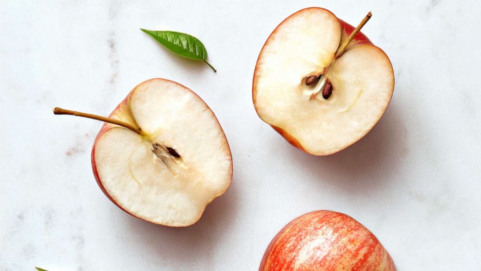 PHOTO : Des pommes sont vues ici dans cette photo d'archives non datée.