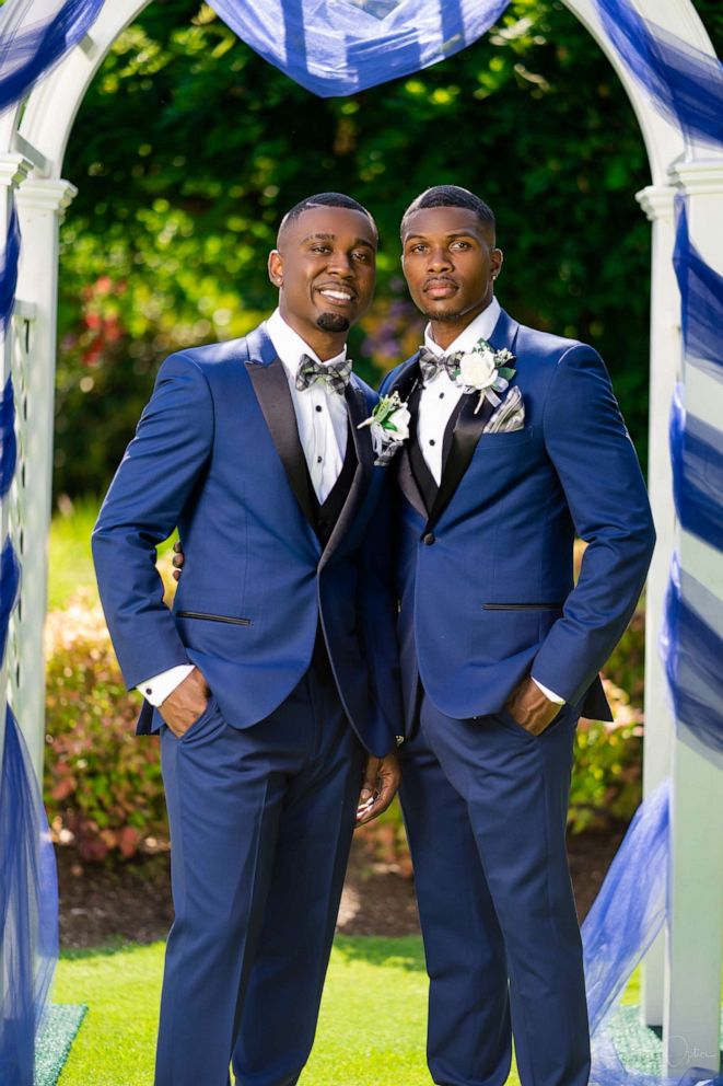 PHOTO: Taylor and Isaiah Green-Jones were married in Portland, Aug. 4, 2019.