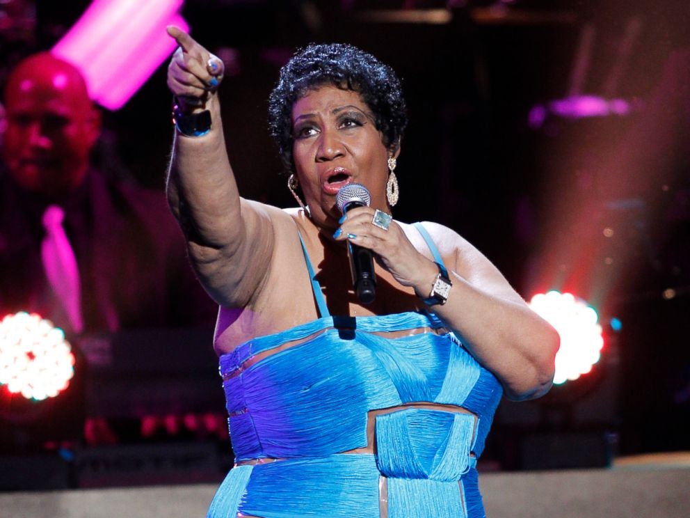 PHOTO: Aretha Franklin performs during the BET Honors at the Warner Theatre in Washington, Jan. 14, 2012.