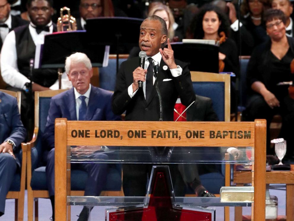 Aretha Franklin mourned and celebrated by politicians, preachers and ...