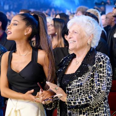 PHOTO: Ariana Grande and Marjorie 'Nonna' Grande attend the 2016 American Music Awards at Microsoft Theater, Nov. 20, 2016, in Los Angeles.