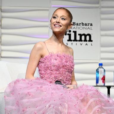 PHOTO: Ariana Grande with FIJI Water at The 40th Annual Santa Barbara International Film Festival: Virtuosos Award at The Arlington Theatre on February 09, 2025 in Santa Barbara, California.