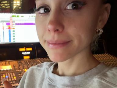 Ariana Grande Takes a Nap in Studio on Last Day of Making New Album