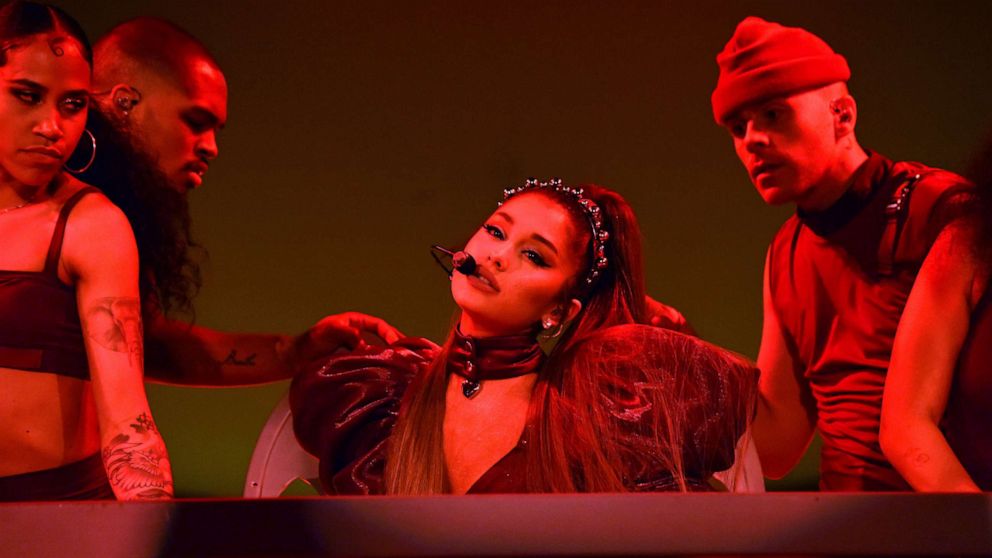 VIDEO: Ariana Grande performs after skipping Grammys