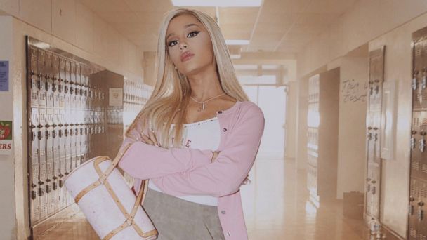 MV LOOKS @ArianaGrande for #thankunext MV as Regina George from