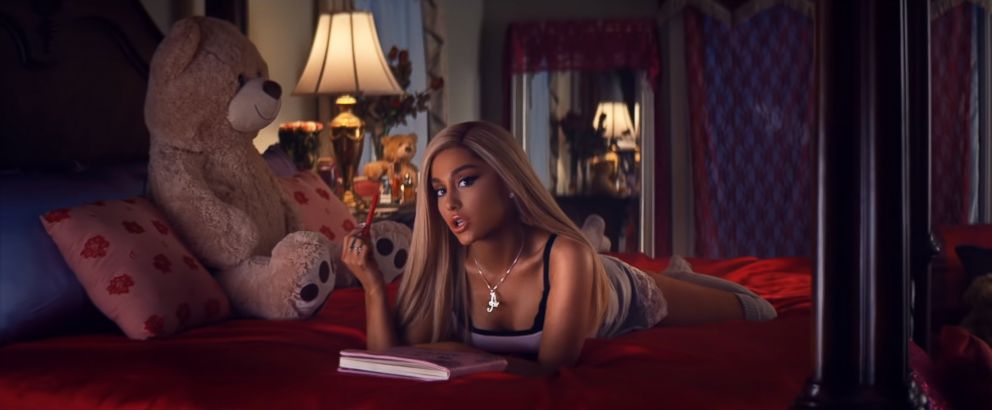 PHOTO: Ariana Grande appears in the video for her song, "Thank U, Next."