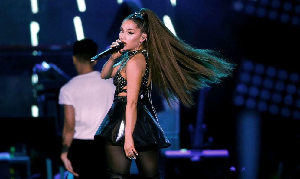 PHOTO: Ariana Grande performs at Banc of California Stadium in Los Angeles, Calif., June 2, 2018.