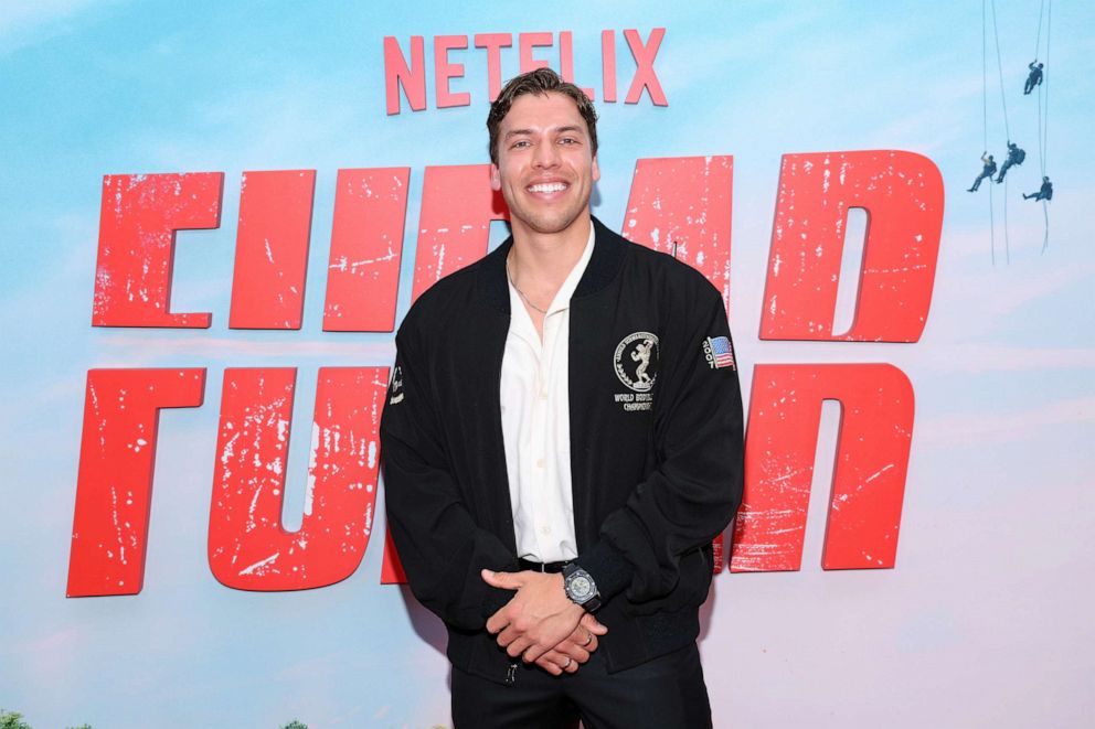 PHOTO: Joseph Baena attends the Los Angeles Premiere of Netflix's "FUBAR" at The Grove on May 22, 2023 in Los Angeles.