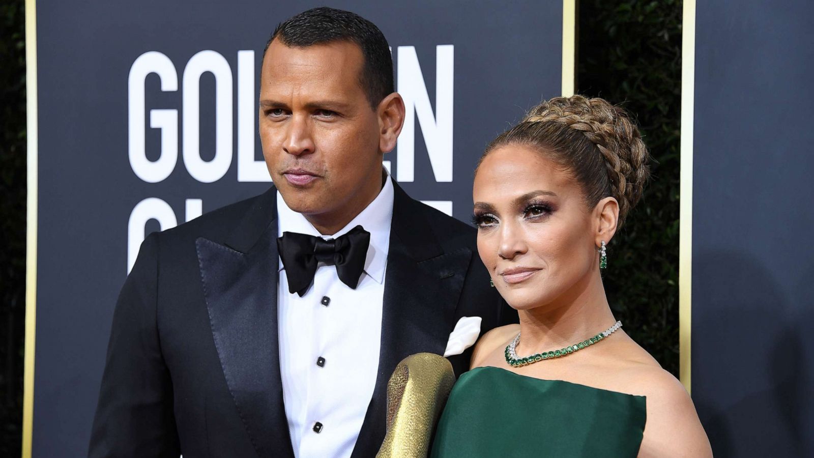 PHOTO: Alex Rodriguez and Jennifer Lopez attend the 77th Annual Golden Globe Awards at The Beverly Hilton Hotel on Jan. 5, 2020 in Beverly Hills, Calif.