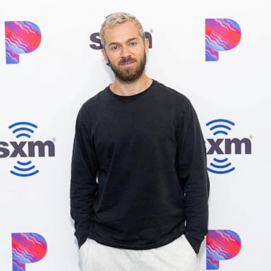 PHOTO: In this Sept. 19, 2023, file photo, Artem Chigvintsev visits the SiriusXM studio at SiriusXM Studios in Los Angeles.