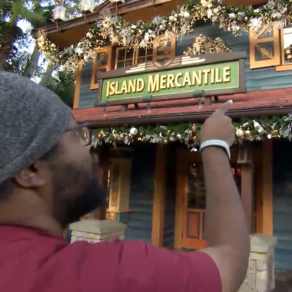 video: The heartwarming story behind Disney World's new holiday decorations