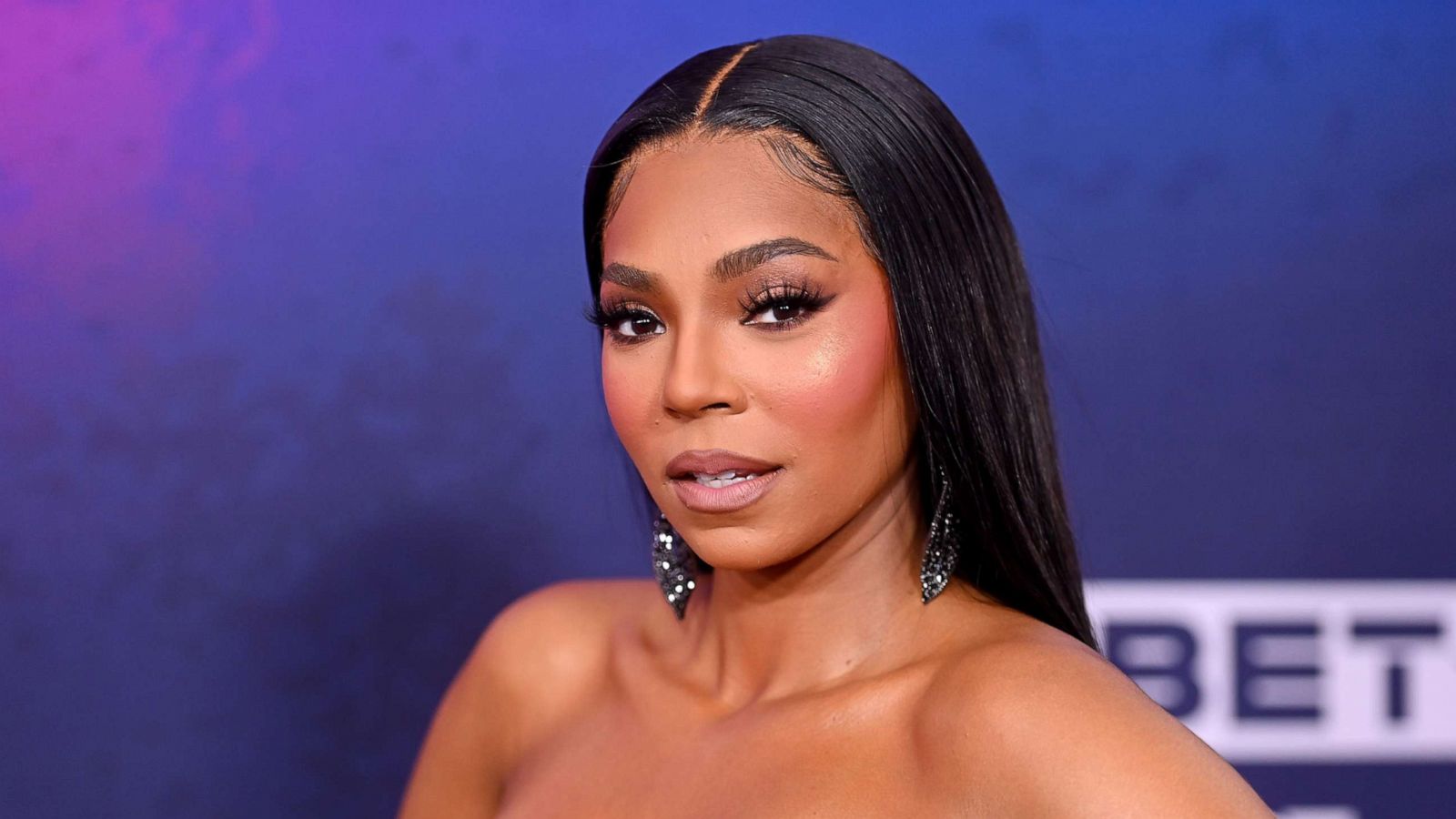 PHOTO: Ashanti attends The 2021 Soul Train Awards Presented By BET at The Apollo Theater on Nov. 20, 2021, in New York City.